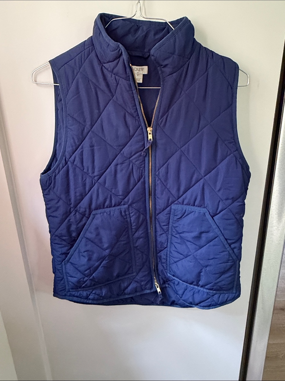 J crew quilted vest